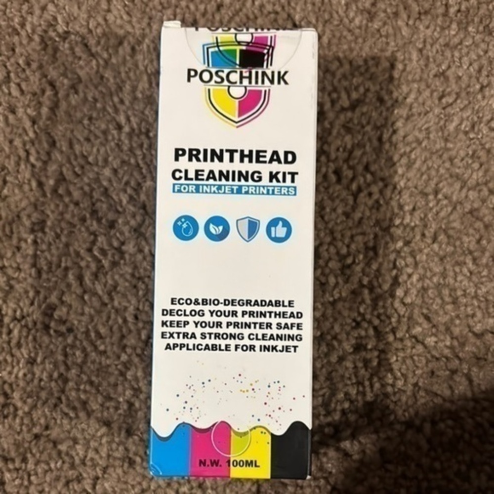 Printhead Cleaning Kit for Inkjet Printers - Multicolor